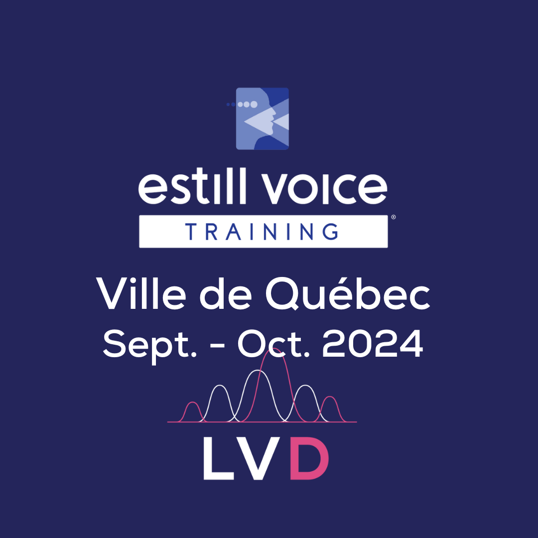 Estill Voice Training 1er et 2e niveaux en présentiel à QUÉBEC et en ligne simultanément – sept./oct. 2024